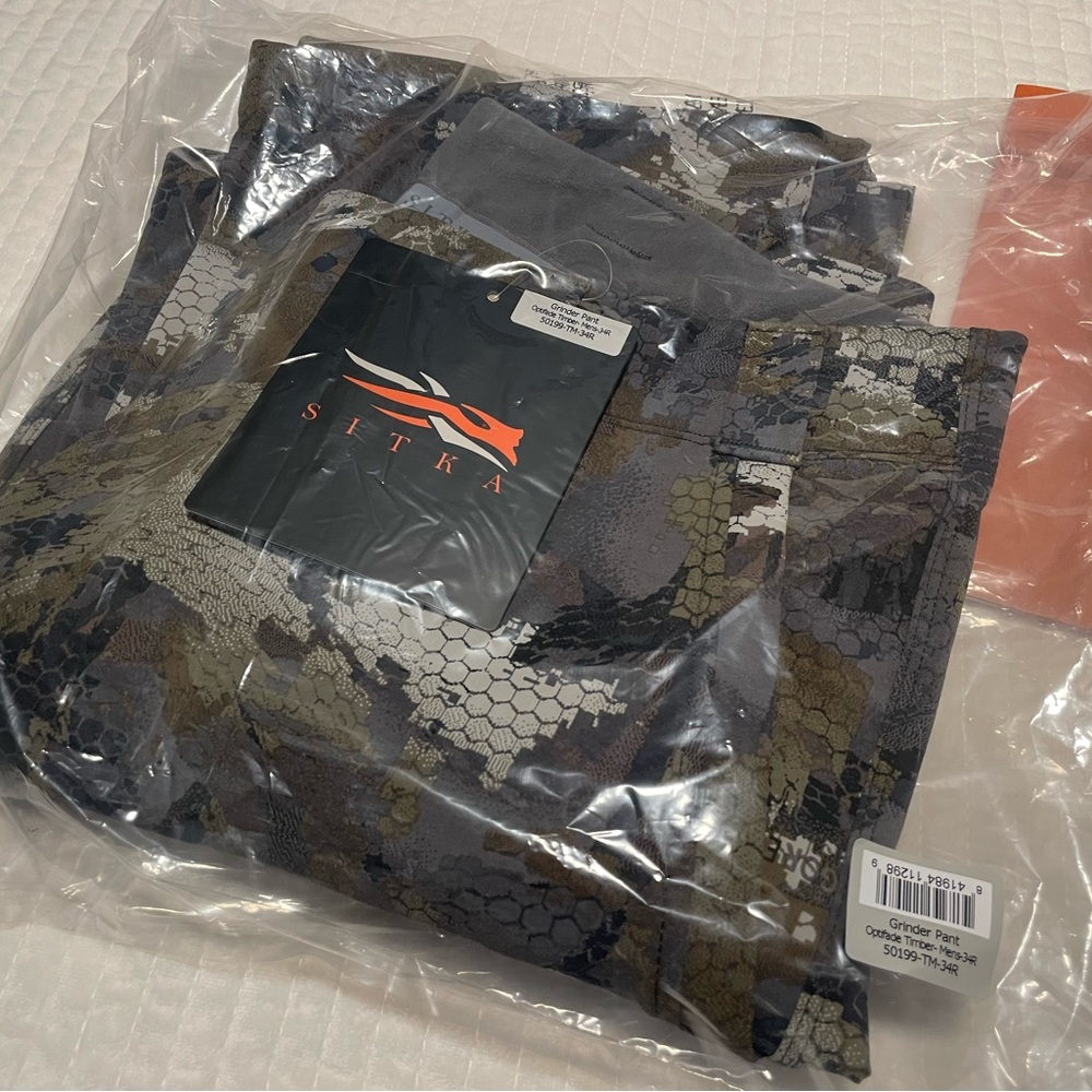 Sitka Grinder Pants - 34 - Timber